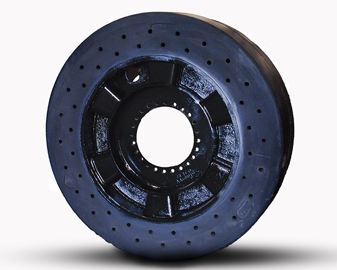 Tire and Wheel 944C 20.5 - 59 (10  of rubber)